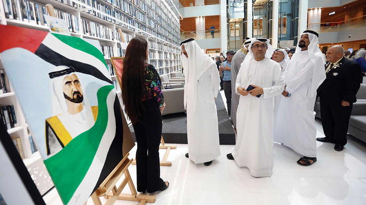 احتفالات مميزة بميلاد محمد بن راشد تجمع بين الشعر والرسم والموسيقى